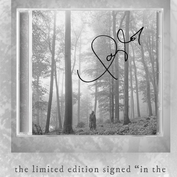 NEW Taylor Swift Signed folklore CD - Picture 3 of 4